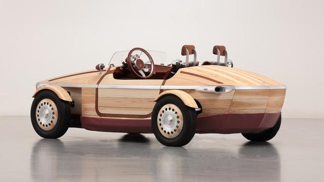 丰田打造木质概念车　会记录“拥有时间“