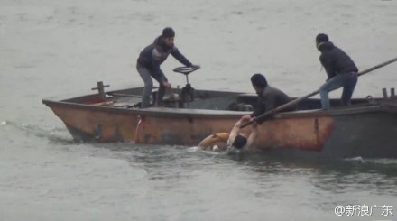 女子跳河轻生...体型胖沉不下去　浮在水面捡回一命！
