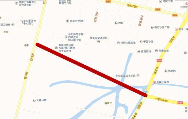 阜陽一道河路西延工程將于“十一”前竣工通車