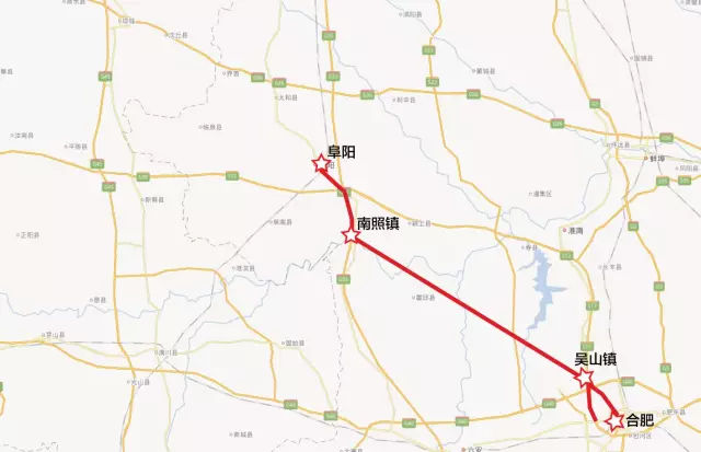 阜阳-霍邱-合肥高速公路建设有动静了