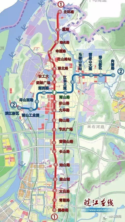 马鞍山要建地铁1号线吗?