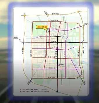 亳州明年开建中心城区快速路网