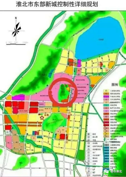 淮北市东部新城将增添一山体公园!