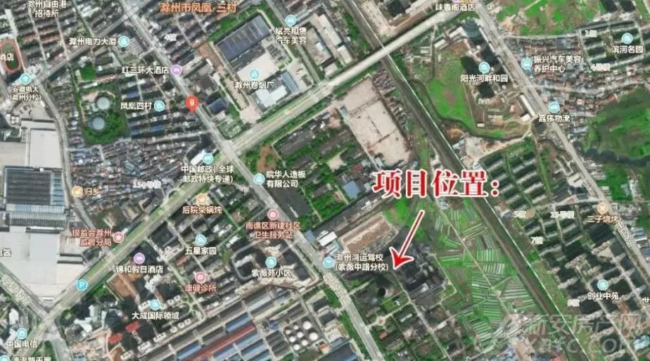 滁州原熱電廠將規劃建設安置小區 清瑯別院