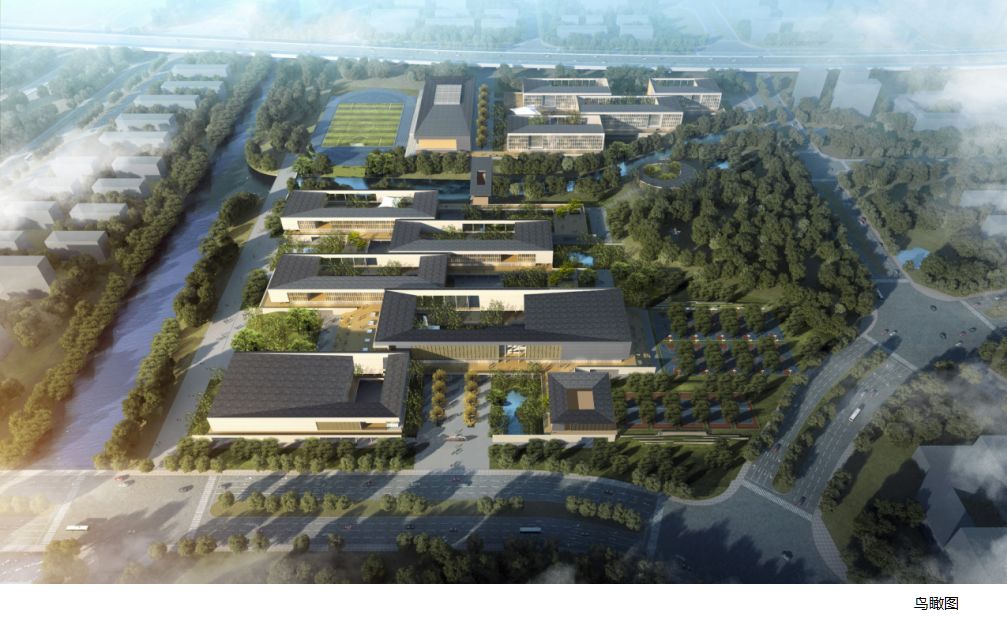 马鞍山红星中学新校区效果图首次曝光，2020年9月前交付