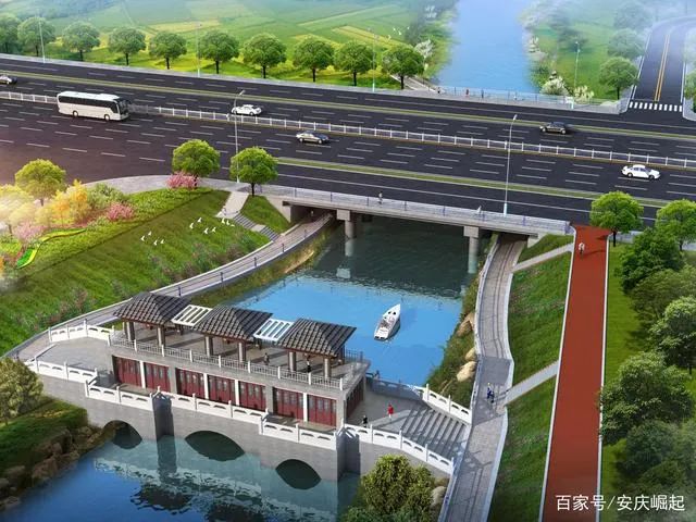 双向八车道！桐城龙眠山路新河桥改建工程即将开工